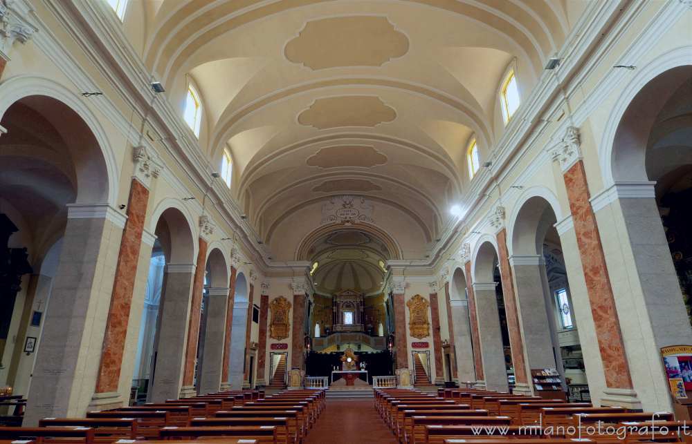 Pesaro (Pesaro e Urbino, Italy) - Interior of the Sanctuary of Our Lady of Grace